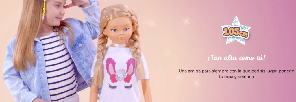 muñeca alta rosaura